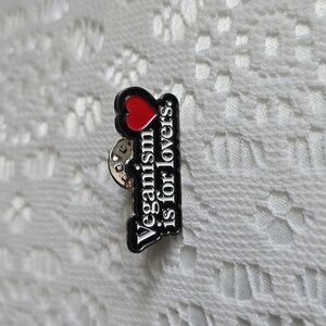 Vegan pin